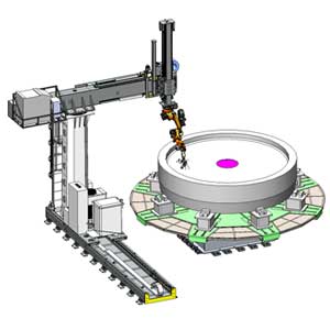 Positioners and turntables for automated welding