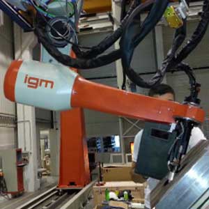 Welding torches for automated welding