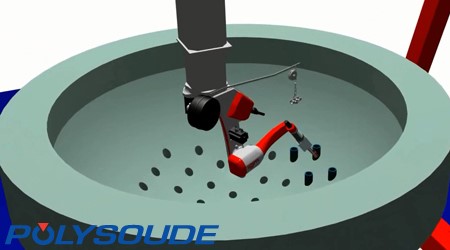 核压力容器CRDM管座与封头J形坡口焊接机器人